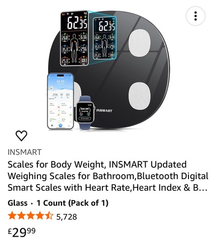 Insmart bluetooth body - bluetooth, fat